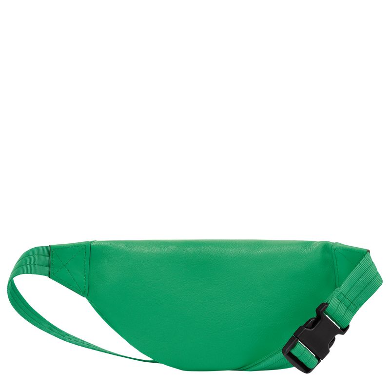 Riñonera long champ 3D S Leather Mujer Verde | COGS7630