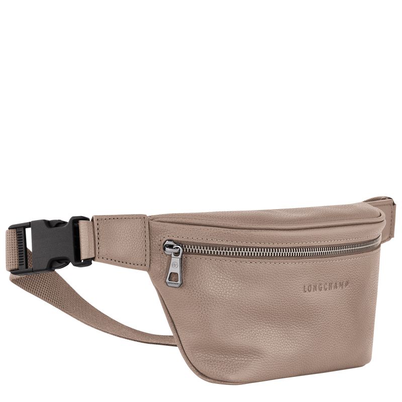 Riñonera long champ Le FoulonnÉ M Leather Hombre Turtledove | COUZ8886