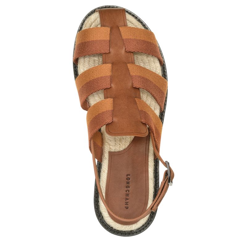 Sandalias long champ OTHER Mujer Cognac | COSG8748