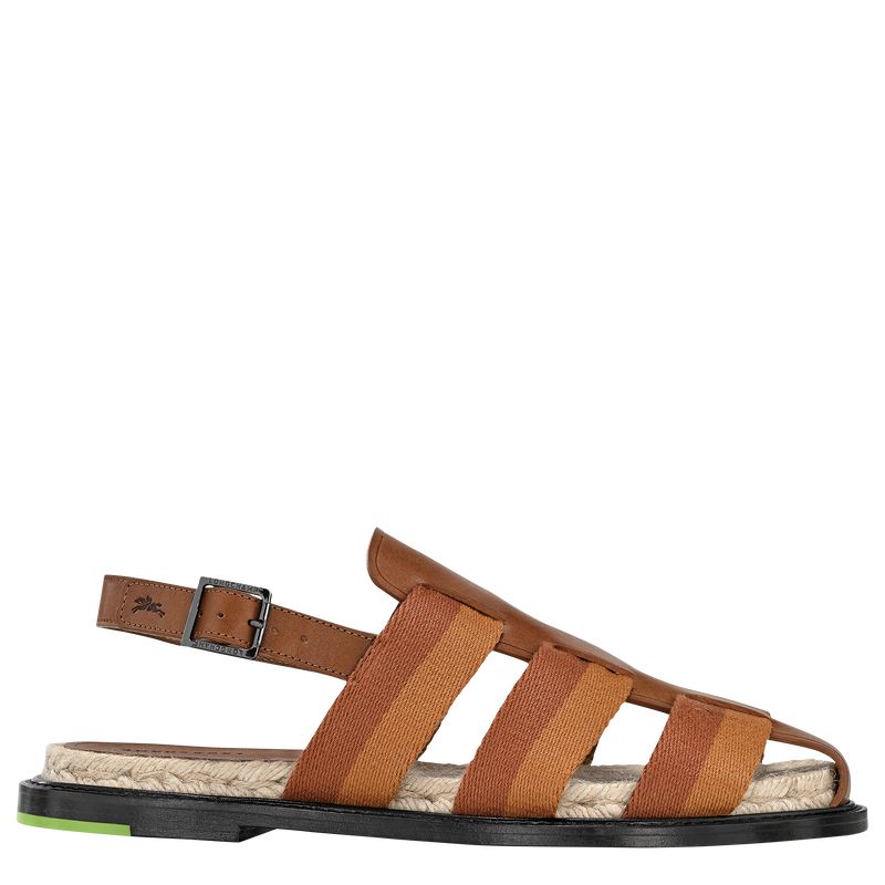 Sandalias long champ OTHER Mujer Cognac | COSG8748