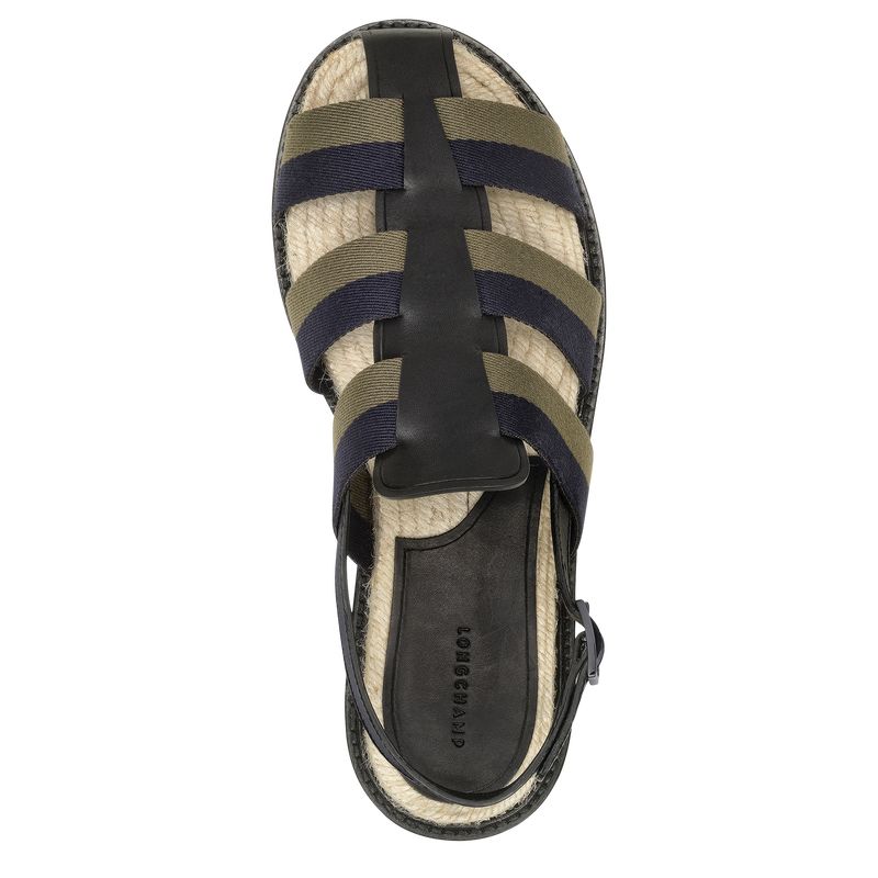 Sandalias long champ OTHER Mujer Negras | CODF8749