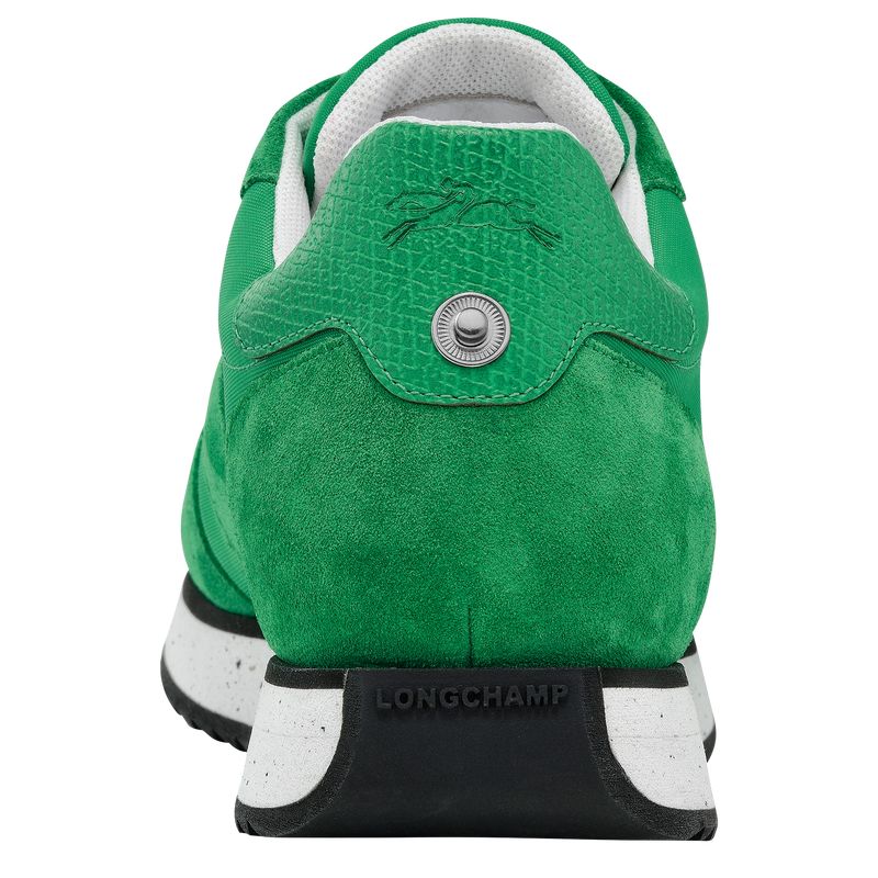 Tenis long champ Leather Mujer Verde | COAH8726