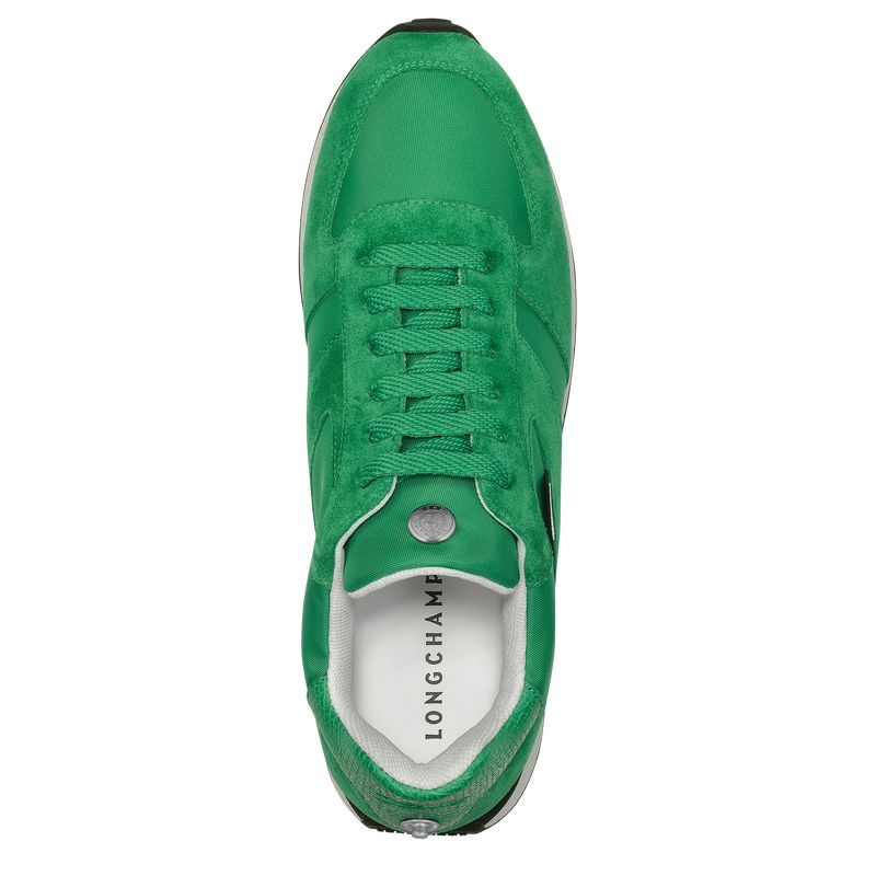 Tenis long champ Leather Mujer Verde | COAH8726